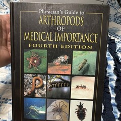 Physician’s Guide to Arthropods of Medical Importance, 4th Ed HC