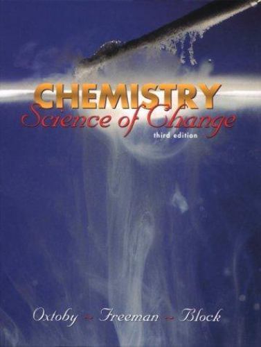 Chemistry: Science of Change