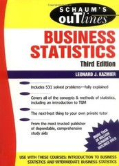 Schaum’s Outline of Business Statist… by Kazmier, Leonard Paperback / softback
