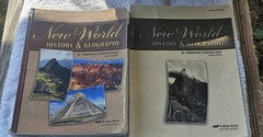 A Beka Book New World History & Geography 4th Edition Textbook & Answers 6th Grd