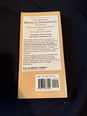 Guyton Physiology Ser.: Pocket Companion to Textbook of Medical Physiology by…