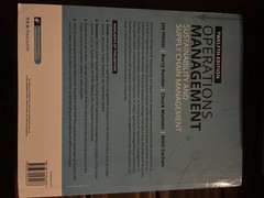 Operations Management: Sustainability and Supply Chain Management (12th Edition)