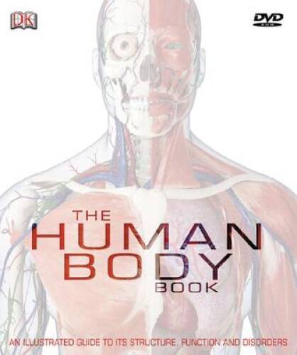 The Human Body Book (Book & DVD) – Hardcover By Steve Parker – VERY GOOD