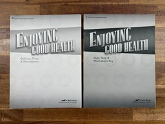 Abeka Enjoying Good Health 3rd Ed Gr 5 SET of 4 (VG & Clean)