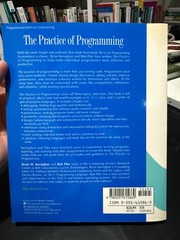 The Practice of Programming by Brian Kernighan