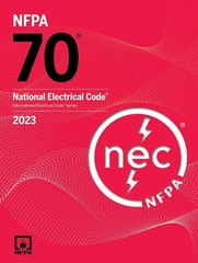 *2023 NFPA 70 National Electrical Code Paperback | ISBN 9781455929368