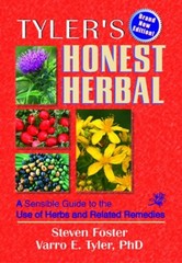 TYLERS HONEST HERBAL by FOSTER, STEVEN Paperback Self Help Business