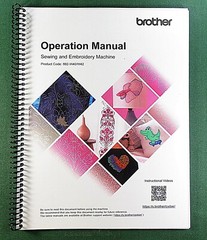 Brother Aveneer EV-1 Operation Manual: Full Color 288 pages & Protective Covers