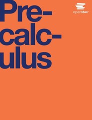 Precalculus OpenStax hardcover Very Good