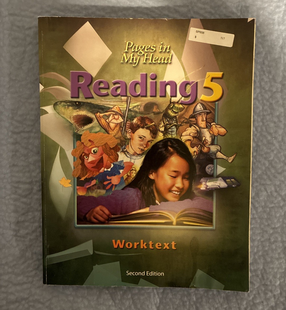 BJU Grade 5 Workbook – Reading 5: Pages in My Head Student Worktext 2nd edition