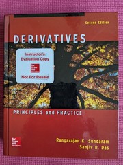 Hardcover Derivatives 2nd edn (2016) by Sundaram & Das