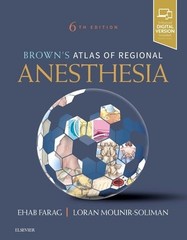 Browns Atlas of Regional Anest – VERY GOOD
