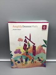 Amplify Desmos Math – Student Edition (6 Volume 2) Paperback – Acceptable