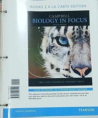 Campbell Biology in Focus, Books a la – Loose Leaf, by Urry Lisa A.; – Very Good