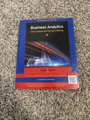 Business Analytics: Data Analysis and Decision Making 5e by Albright- Instructor