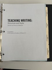 IEW Teaching Writing: Structure and Style, Second Edition Andrew Pudewa – no DVD