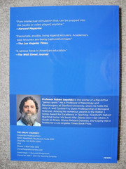 Being Human: Life Lessons from the Frontiers/Great Courses 1686/12 lectures/2016