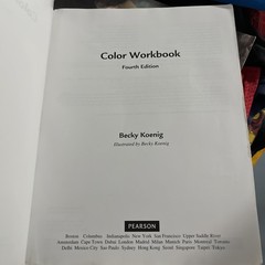 Color Workbook – Paperback, by Koenig M.F.A. Becky – Acceptable SEE IMAGES
