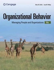 Organizational Behavior:-14E Paperback, by Griffin Ricky; Phillips-9780357899076