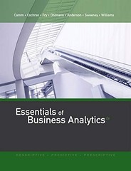 Essentials of Business Analytics (MindTap Course List) By Camm,