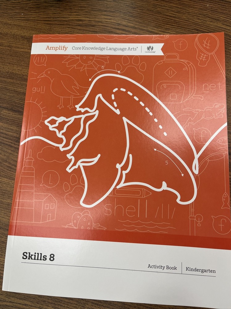 Amplify Core Knowledge Language Arts Grade K Skills 8 Activity book NEW