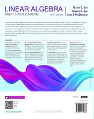 LINEAR ALGEBRA AND ITS APPLICATIONS,5ED DAVID LAY-NEW. IMPORT FEES PAID,DDP SHIP