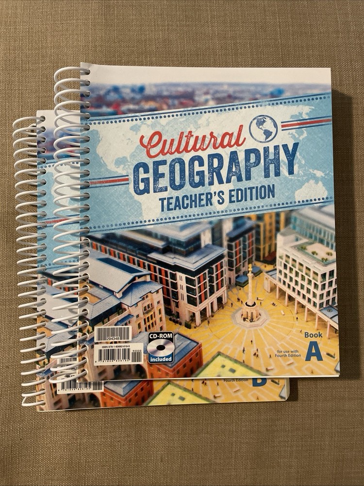 Cultural Geography fourth ed Books A & B teacher set With CD