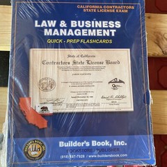 Law & Business Management Quick-Prep Flashcards