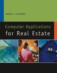 Computer Applications for Real Estate (California Real Estate) – GOOD