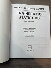 Engineering Statistics, Student – Paperback, by Montgomery Douglas C.