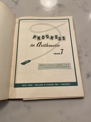 Vintage Progress in Arithmetic Grade 7 Textbook Sadlier 1954