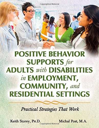 Positive Behavior Supports for Adults with Disabilities in Employment, Commu…
