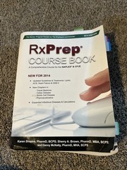 RxPrep Course Book A Comprehensive Course – Flexibound, by Karen Shapiro – Good