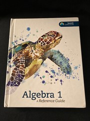 Algebra 1 Hard Cover Textbook Summit K12 500 Pages w/Glossary