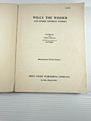 Willy the Wisher & Other Thinking Stories 1970 Bereiter Anderson Vintage Book