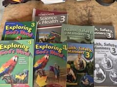 Abeka Science & Health 3 Grade 3 Elementary Textbook Set Teacher Ed Answer Book