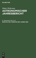 Die Literatur Des Jahres 1956