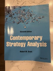 Contemporary Strategy Analysis by Robert M. Grant (2021, Trade Paperback)