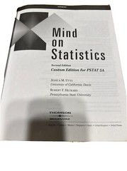 Mind On Statistics Second Edition Custom Edition for PSTAT 5A