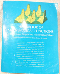 Handbook of Mathematical Functions: with Formulas, Graphs & Tables by Dover A21