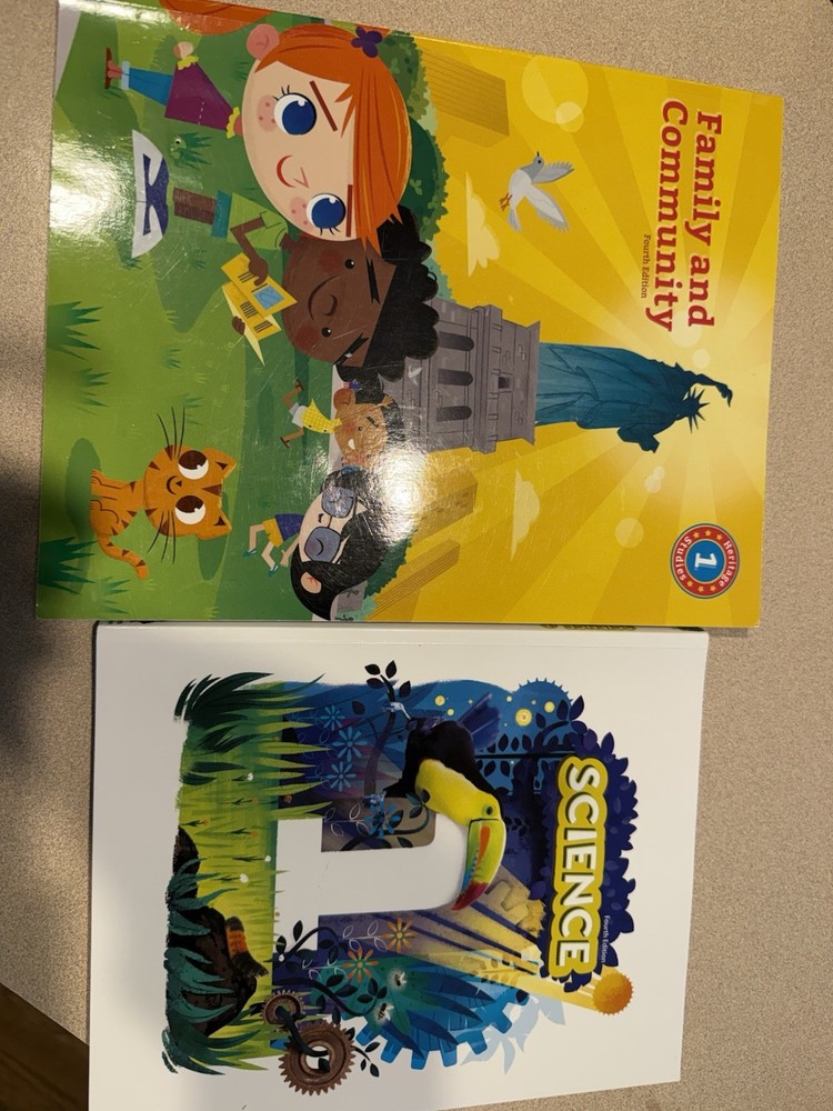 Bju Bob Jones Press 1st Grade History and Science Readers 4th Edition