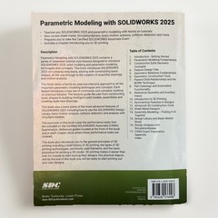 Parametric Modeling with SOLIDWORKS 2025 by Paul Schilling Paperback Book