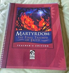 Bob Jones University Press Martyrdom: Final Triumph Of Faith Bible Homeschool