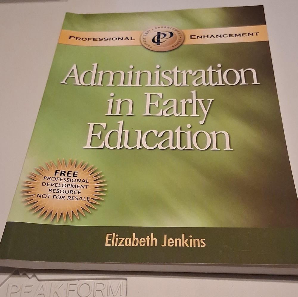 Delmar Cengage Learning Administration in Early Education PB 2005 Jenkins