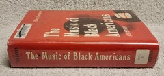 Music of Black America A History by Eileen Southern 1971 Hardcover HCDJ ex lib