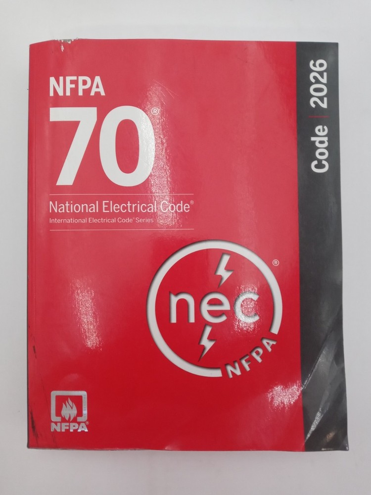 NFPA 70 National Electrical Code NEC 2026 9781455932207 See description