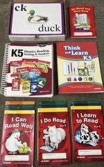 ABeka Homeschool K5 Phonics, Reading Writing and Numbers Curriculum Lot Read
