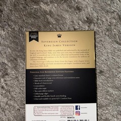KJV Sovereign Collection Bible, Personal Size, Red Letter Edition, Comfort Print