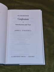 Augustine : Confessions – J. O’Donnell – Oxford Uni Press – 2000 [3 volume set]