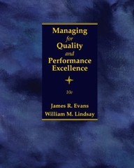 Managing for Quality and Performance Excellence William, Evans, J